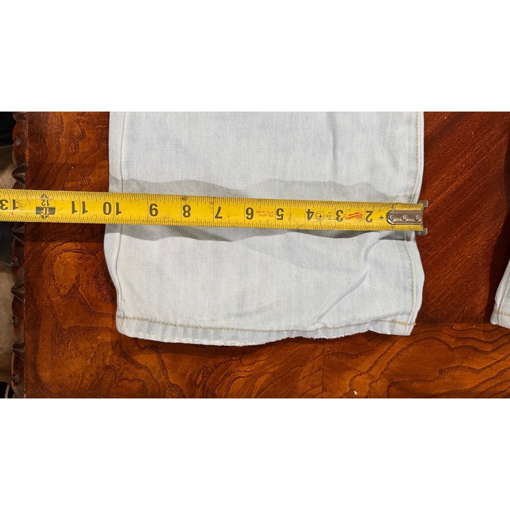 Kancan light blue distressed straight women's jeans size 9/28‎ - Picture 9 of 12